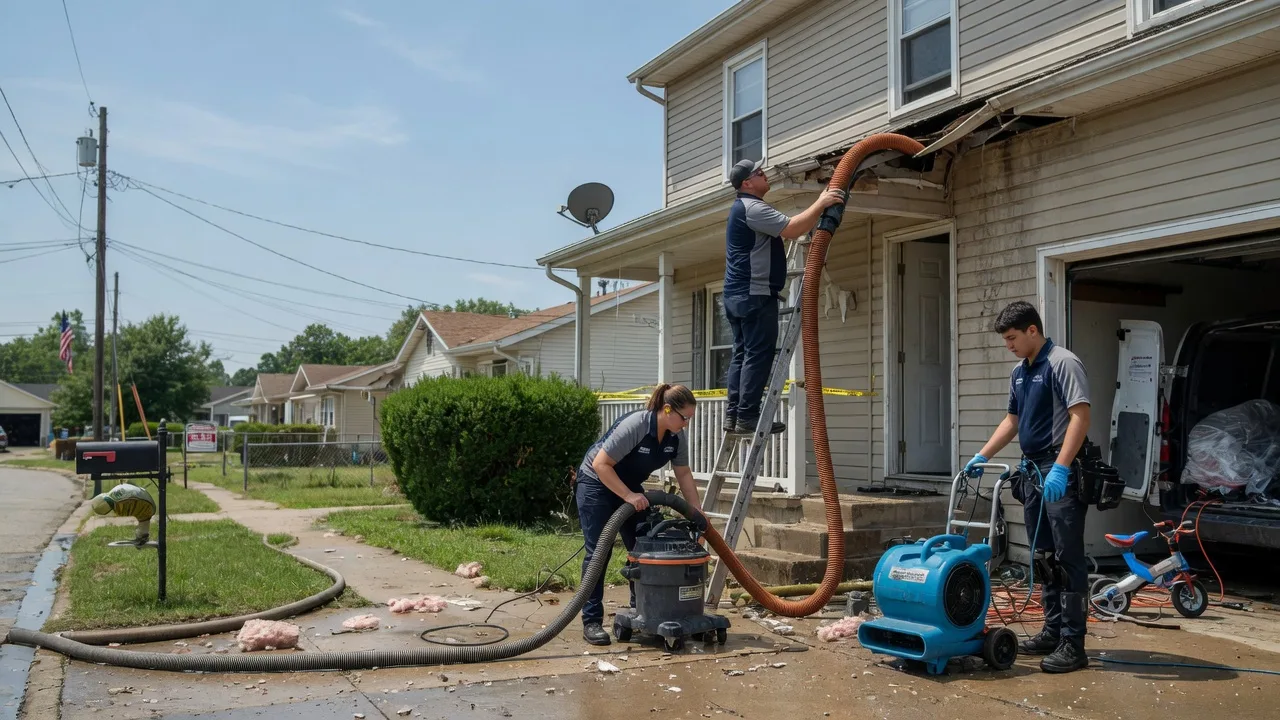 Water Damage Restoration in Vandergrift, PA near me